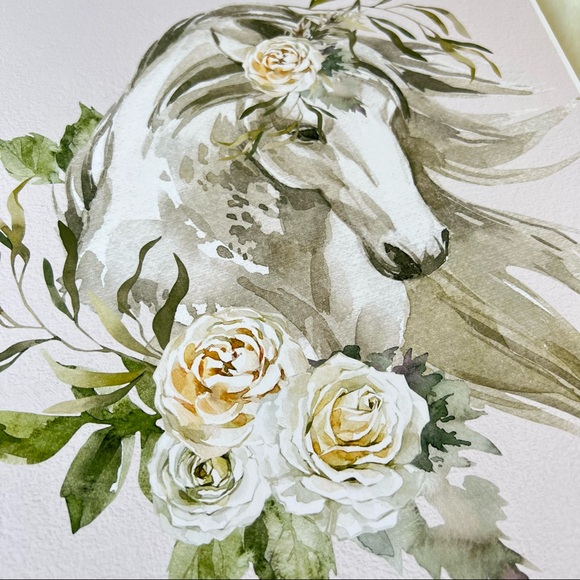 Horse Watercolor Illustration Wall Art Print Poster Unframed - Picture 17 of 17